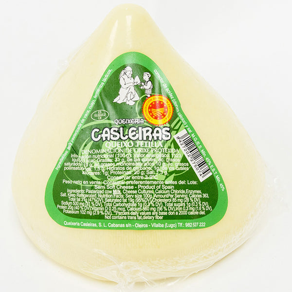 Tetilla Cheese Queixeria Casleiras 2 lb - Europea Food