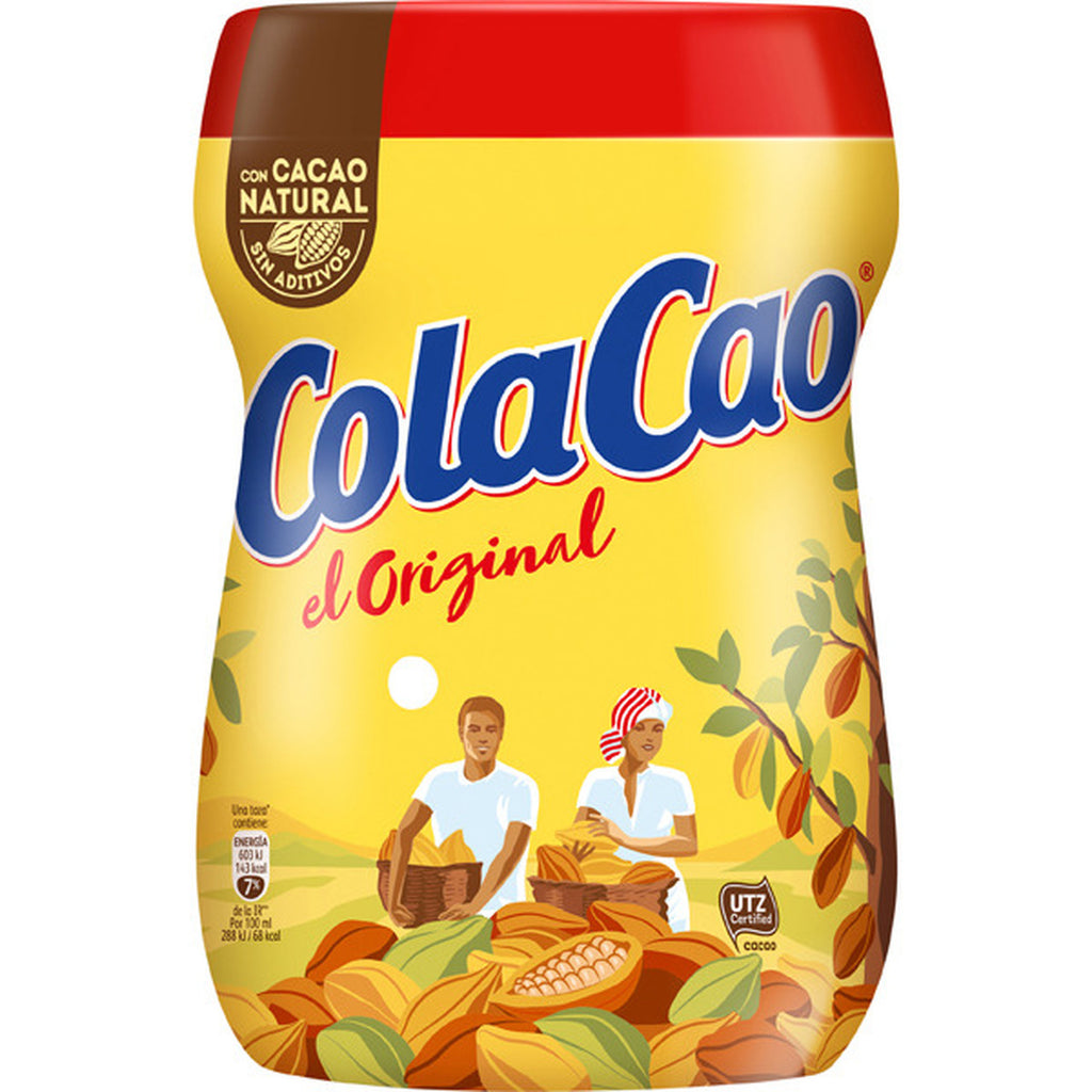 Original Cola Cao Chocolate Drink Mix - Europea Food